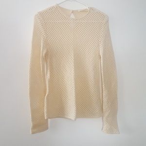 Vintage Valentino cream cashmere sweater